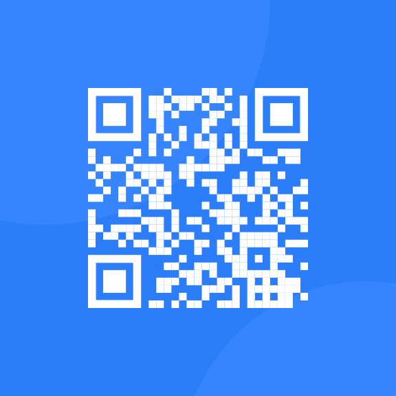 QR code that takes you to the frontend mentor page